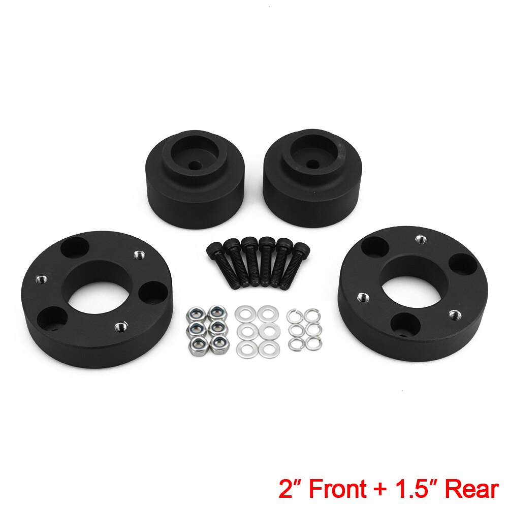 For Dodge Ram 1500 4WD Front +rear Full Lift Leveling Kit: Army Green