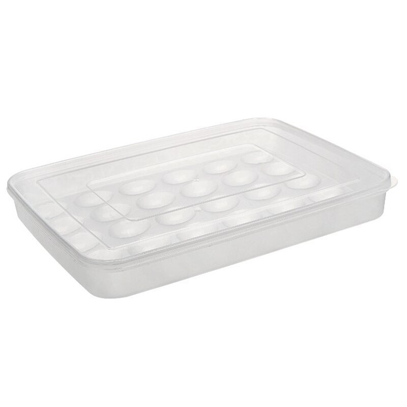 1Pcs 30 Grids Grote Capaciteit Draagbare Home Picknick Plastic Ei Box Case Houder Opslag Container Koelkast
