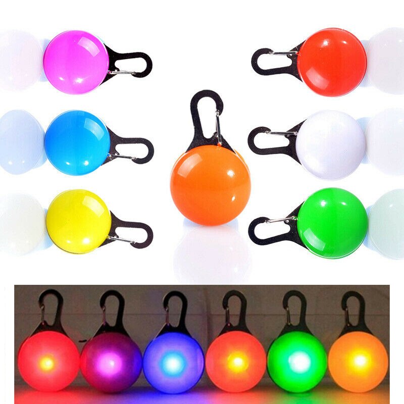 Collier lumineux à LED pour chat, pendentif lumineux, décoration, ornement, accessoires pour petits animaux de compagnie, chaton, sécurité nocturne