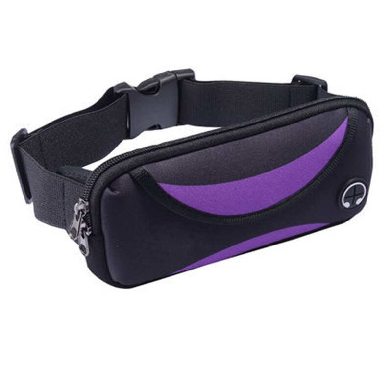 6.0" Universal Mobile Phone Bags Holder Outdoor Sport Arm Pouch Bag For Phone On Hand Sports Running Armband Bag Case waterproof: Purple
