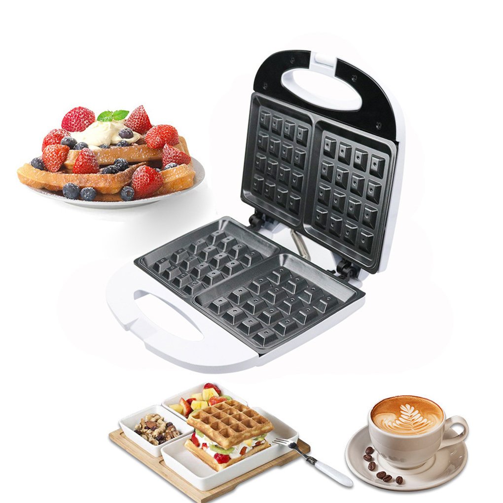 700W Electric Waffles Maker Iron Sandwich Maker Machine Bubble Egg Cake Oven Walnut Cake Maker Breakfast Waffle Machine US Plug