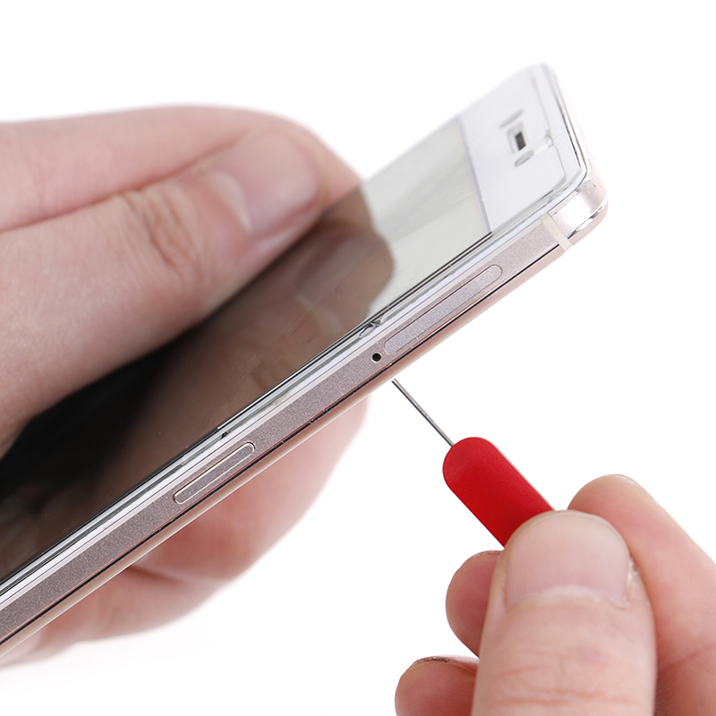 10 szt. czerwony sim karta taca usuwanie wyrzucać Szpilka klucz narzędzie sim karta Szpilka uniwersalny mobilny telefon karta Szpilka SIM karta usuwanie narzędzie
