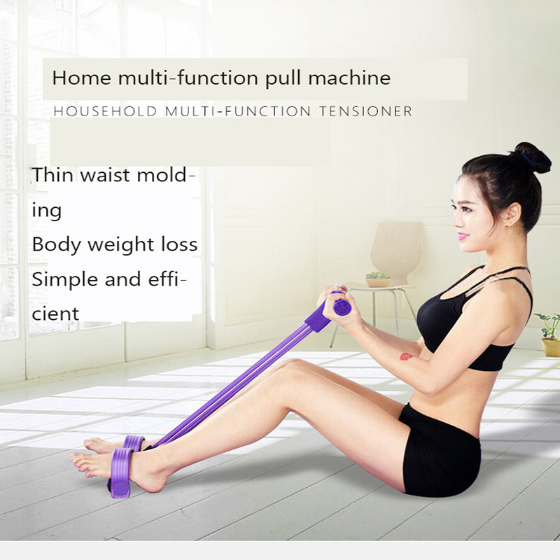 Squat puller weight loss waist slimming exercise sit-ups men and women assisted home fitness equipment pedal elasticity