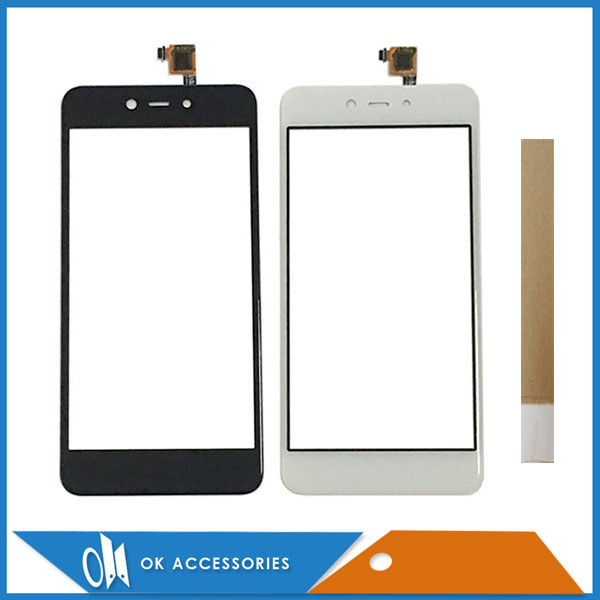 5.2 Inch For BQ Mobile BQ-5211 Strike BQ 5211 BQS 5211 Touch Screen Digitizer Black White Color With Tape