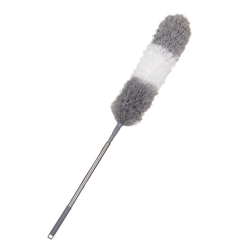 Plumeau en microfibre avec rallonge Extra longue de 100 pouces et tête pliable, outil de nettoyage lavable pour le nettoyage du plafond F: Default Title