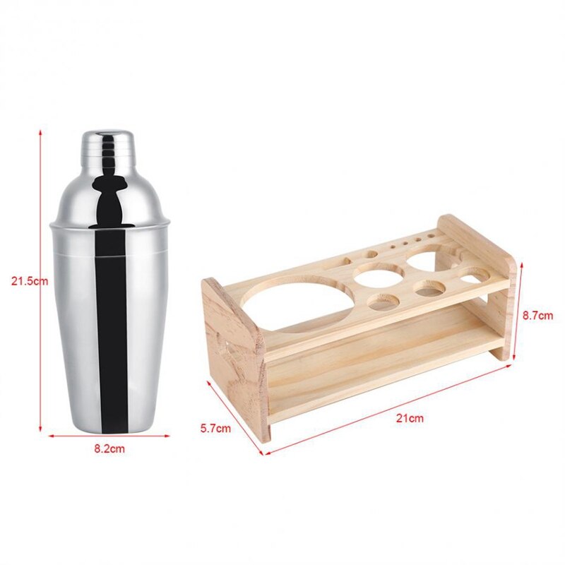 Szs bartender sæt 12 stk 550ml cocktail shaker sæt hånd shaker drink fancy kande vin mixer party bar sæt