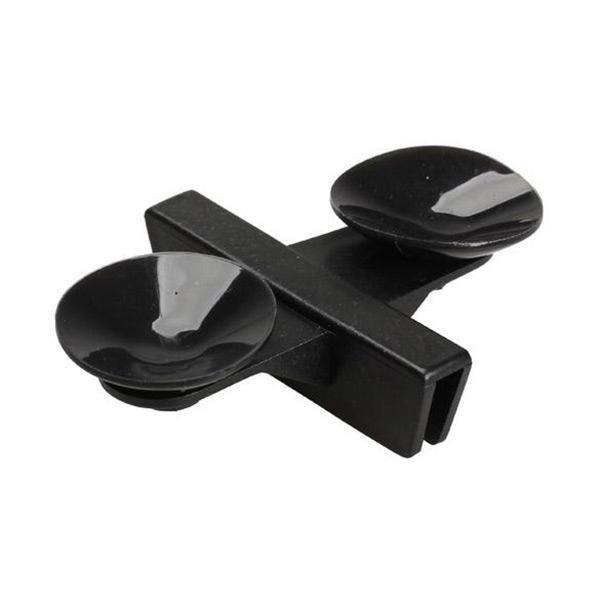 Aquarium Fish Tank Divider Black Suction Cup Divider Plastic Holder Compartment