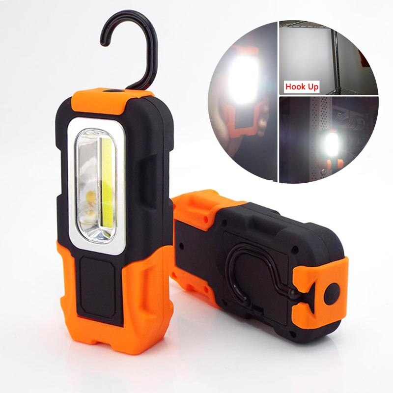 Outdoor Haak Nachtlampje Fakkel Thuis Hand Werk Flash Licht Wandelen Hand Led Zaklamp Magnetische Voor Auto Reparatie Camping