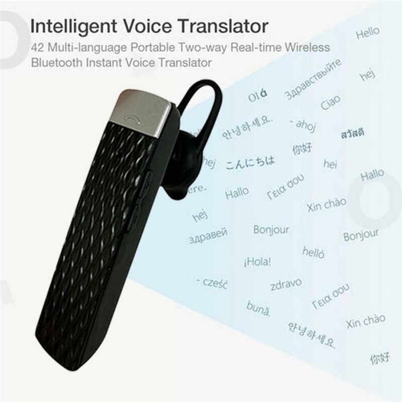 T2 Portable Smart Wireless Bluetooth 5.0 Translation Earphone Real-time Translating 33 Languages Translator Earphone