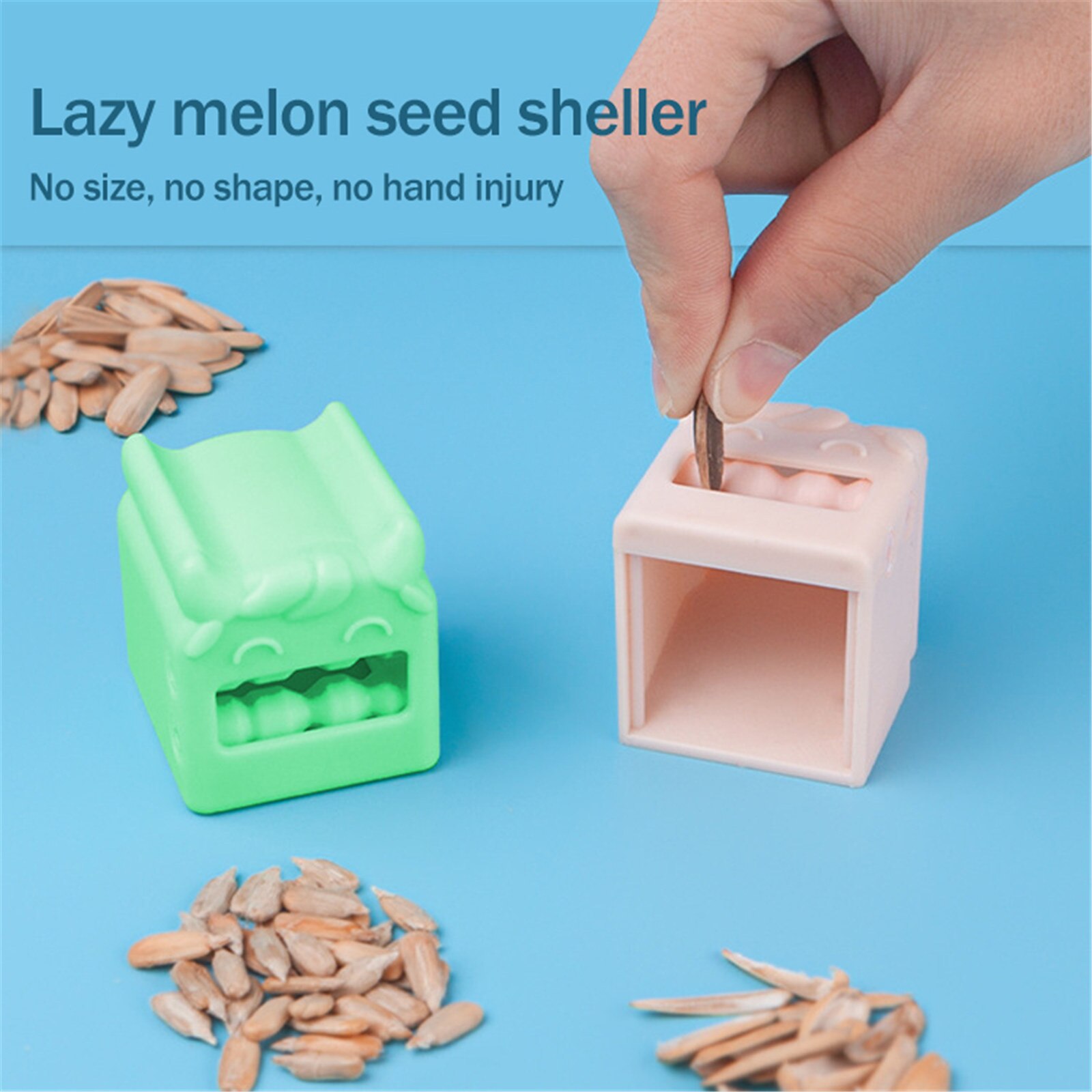 Melon Seed Sunflower Seeds Cracker Peel Tool Automatic Melon Seed Shelling Machine Melon Household portable Kitchen Accessories