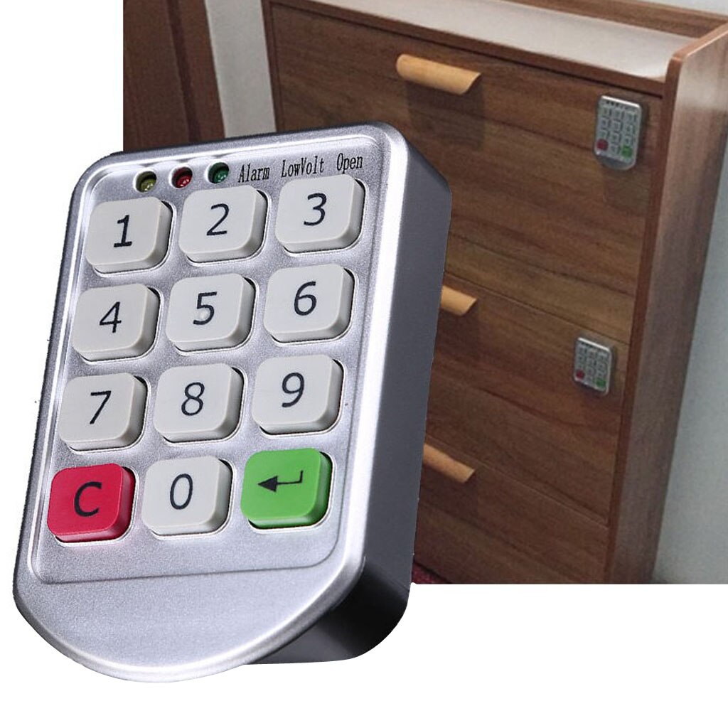 Keyless Electronic Code Digital Password Keypad Cabinet Smart Lock
