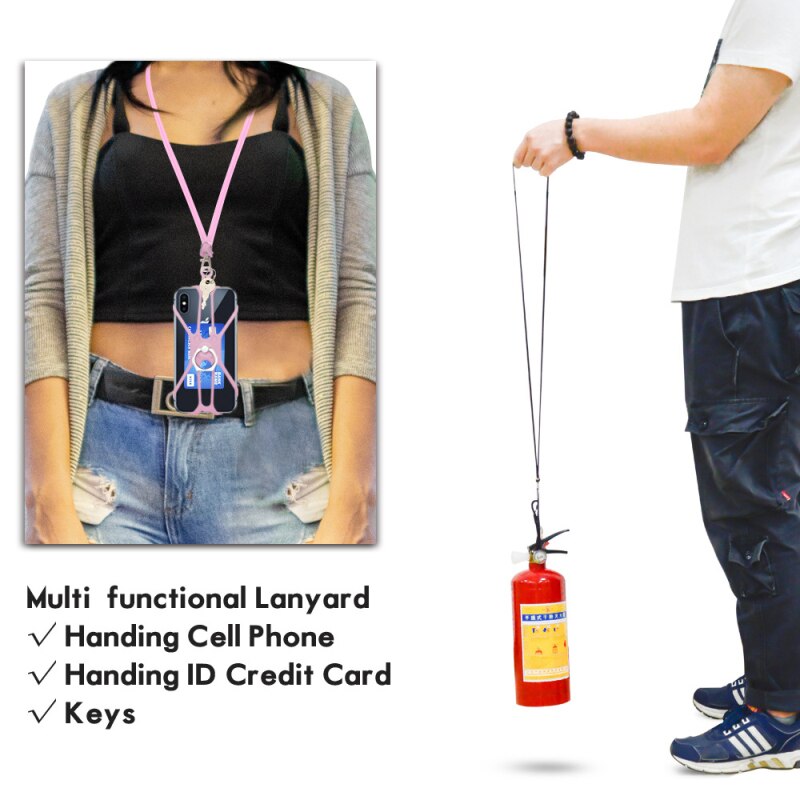 Universal- Schlüsselband Für Handys Hals Lanyards Für Handys Schlüssel Schlüsselband Nacken Gurt Gürtel Telefon Kabel Schlüsselband Für Iphone fallen Protecor