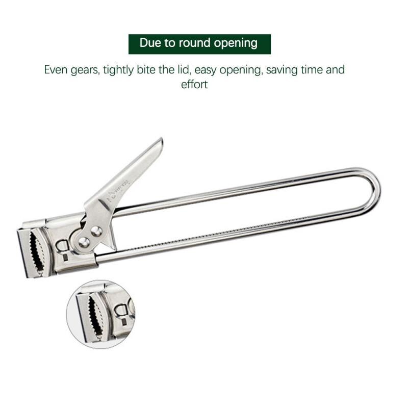 Stainless Steel Manual Jar Bottle Opener Adjustable Jar Opener Good To Grip Glass Lids Remover Kitchen Accessories