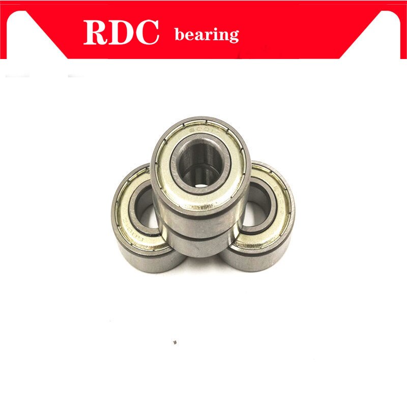50pcs/Lot ABEC-5 MR125ZZ MR125Z MR125-2Z MR125 ZZ L-1250ZZ 5x12x4 mm Metal seal Miniature Deep Groove Ball Bearing