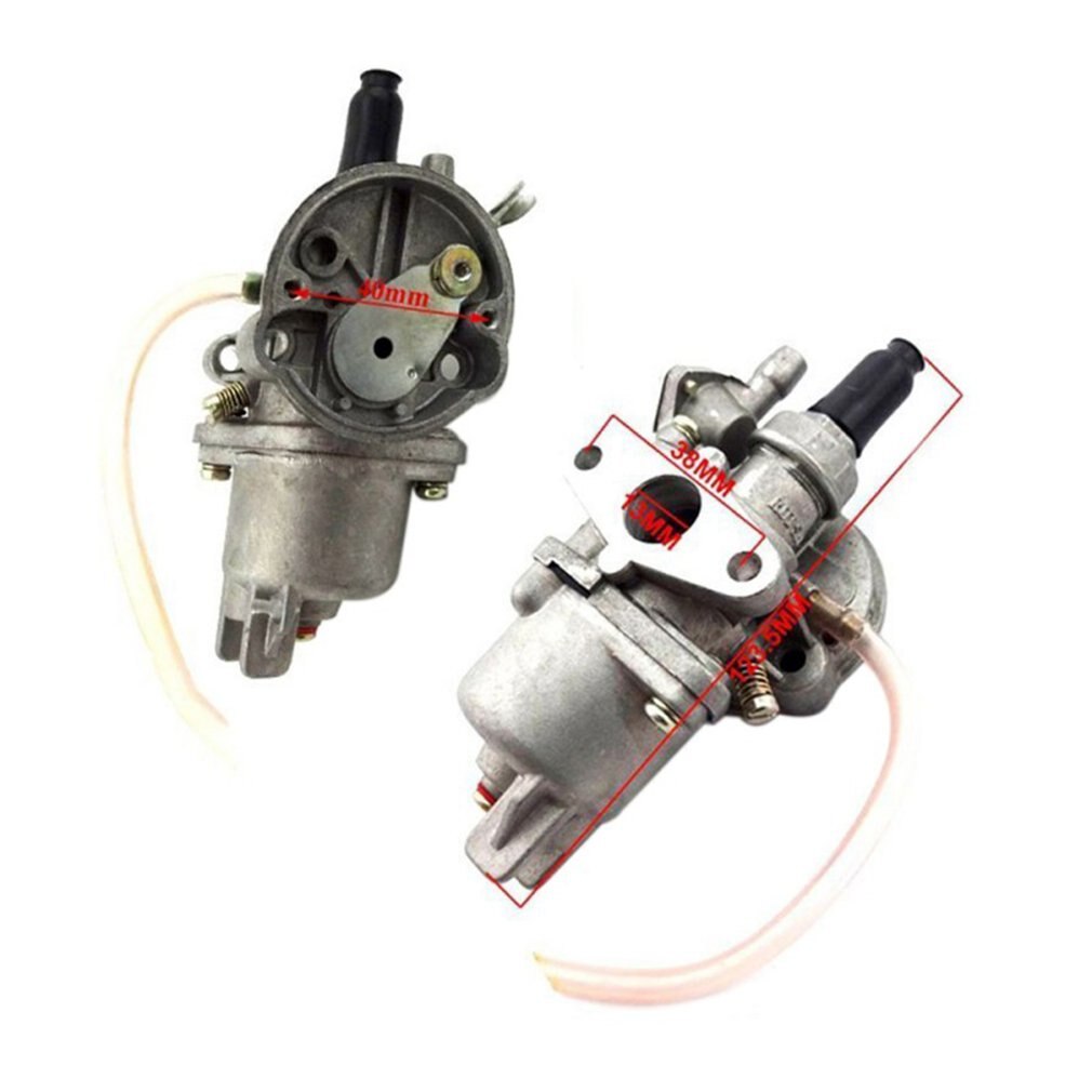 Carburateur Carb + Air Filter Stack 47cc 49cc Mini Motorfiets Atv Motocross Accessoires Atv Motor Carburateur