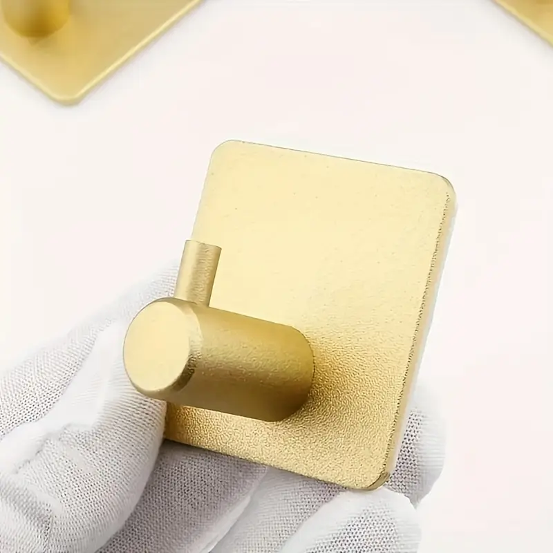 Ganchos adhesivos de pared, toalla, llave, perchero de tela, puerta, bata de baño, colgador, bolsa de cocina, gancho adhesivo, organizador para colgar sombrero
