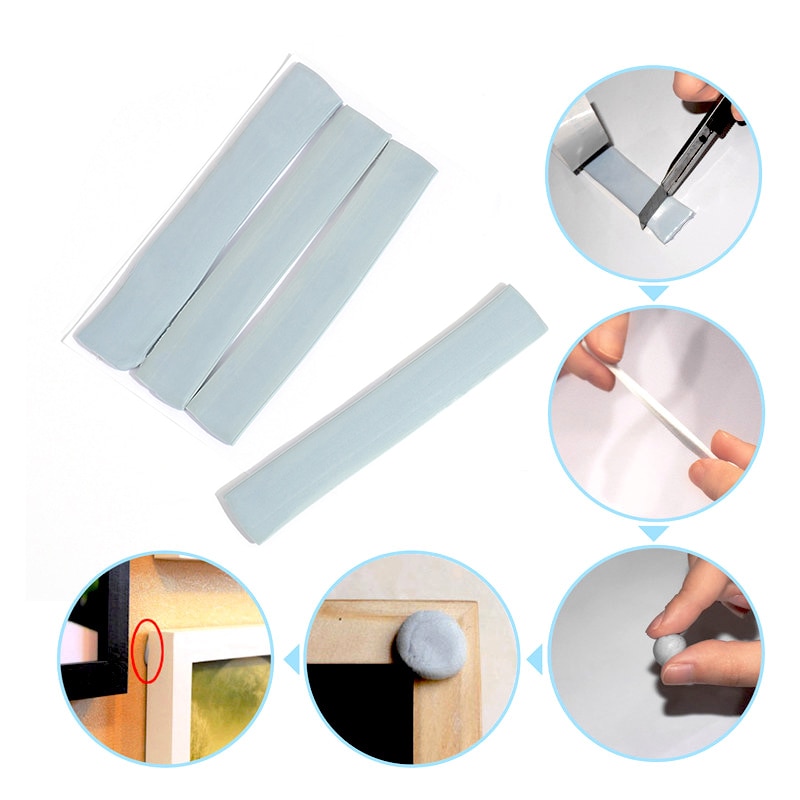 Multipurpose Blue Reusable Self-Adhesive Clay For Home Office School Removable Adhesive Putty Tabs Tack Clay