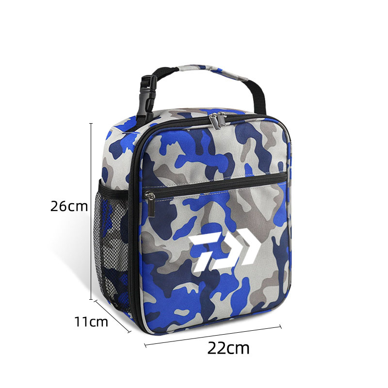Bolsa de pesca para deportes al aire libre para hombre, bolsas de pesca multiusos de camuflaje multifuncionales portátiles de gran capacidad: micailanbai