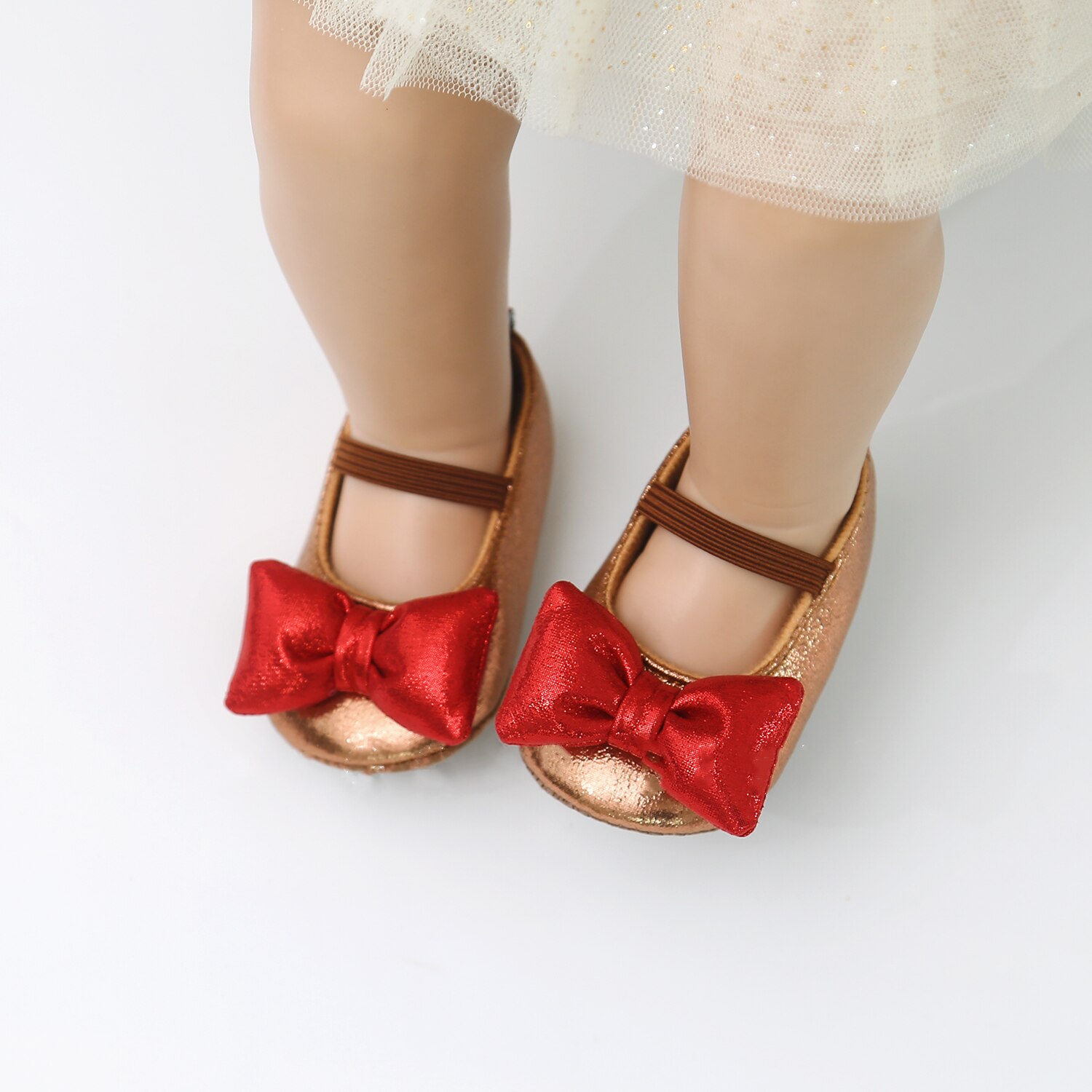 Spring Princess Children Toddler Kids Baby Girl Butterfly Knot Wedding Party Red Casual Shoes