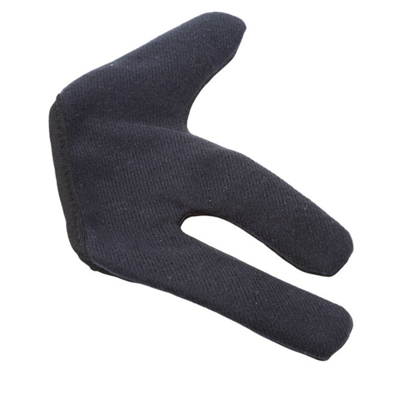 Guante individual negro, sin palmables, Tres dedos, antiquemaduras, guante para calor, rizador de pelo de , guantes especiales