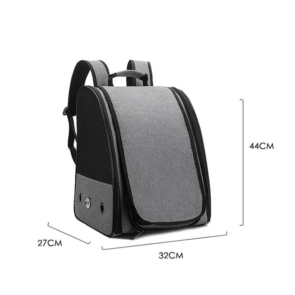 Bird Carrier Backpack Bird Carrying Cage Hiking Bag Breathable Outdoor Travel Bird Transport Bag Birds Supplies