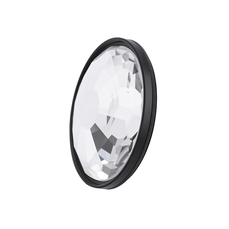 Filtro de cámara de efectos especiales caleidoscopio 77mm + adaptador de 49mm 52mm 58mm 67mm lente de prisma colorido DSLR accesorios de fotografía