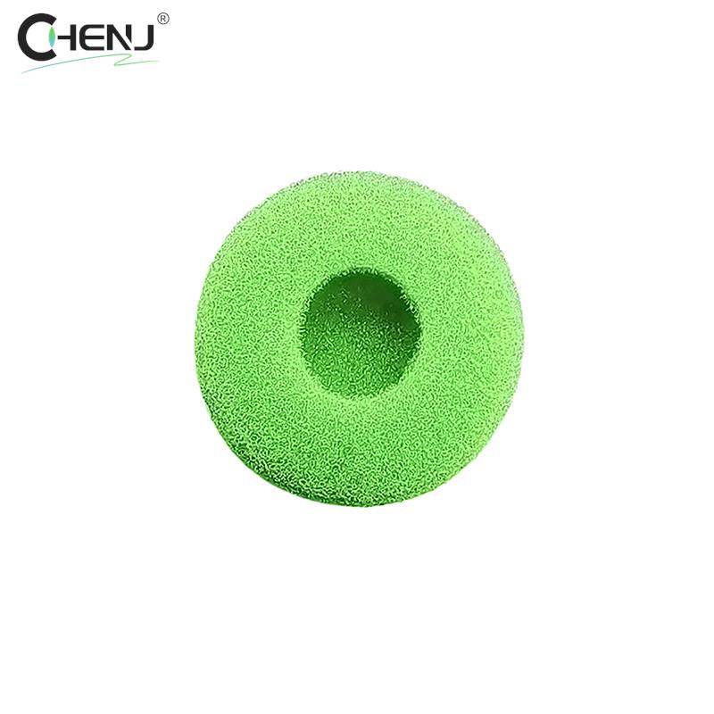 20 Stuks Oordopjes Covers Mp3 Mp4 Moblie Telefoon Ear Pads Voor Koptelefoon Foam 18Mm Spons Bluetooth Oortelefoon Vervanging: Kaki