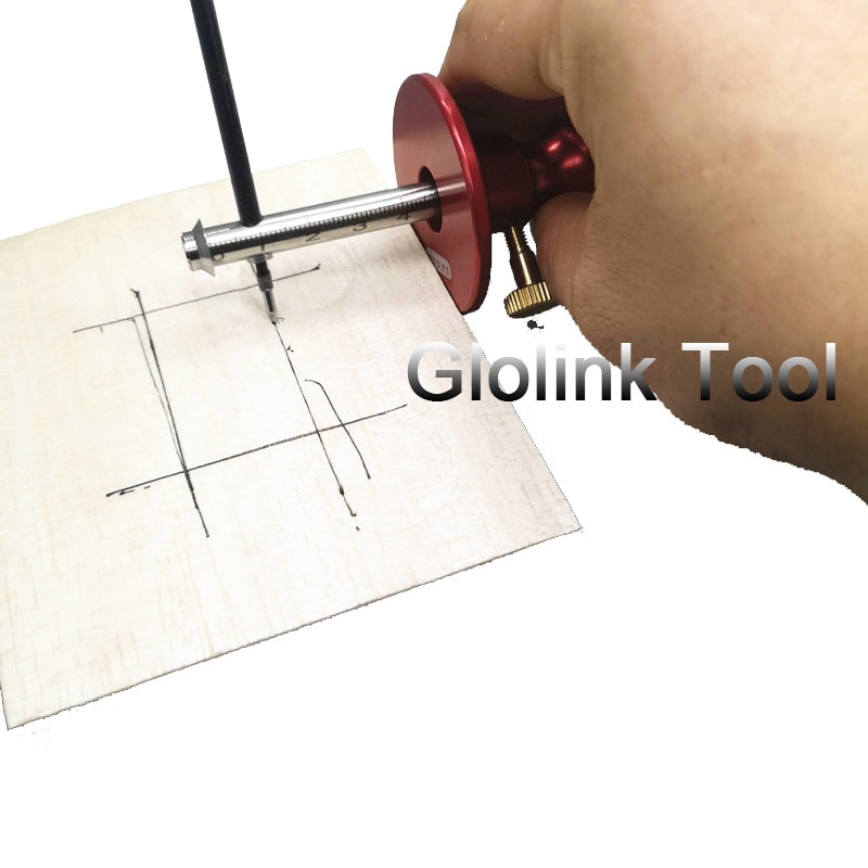 Aluminum alloy Woodworking scribe Woodworking Tool Adjustable Aluminum Alloy Marking Wood Mortise Gauge DIY Woodworking Tool