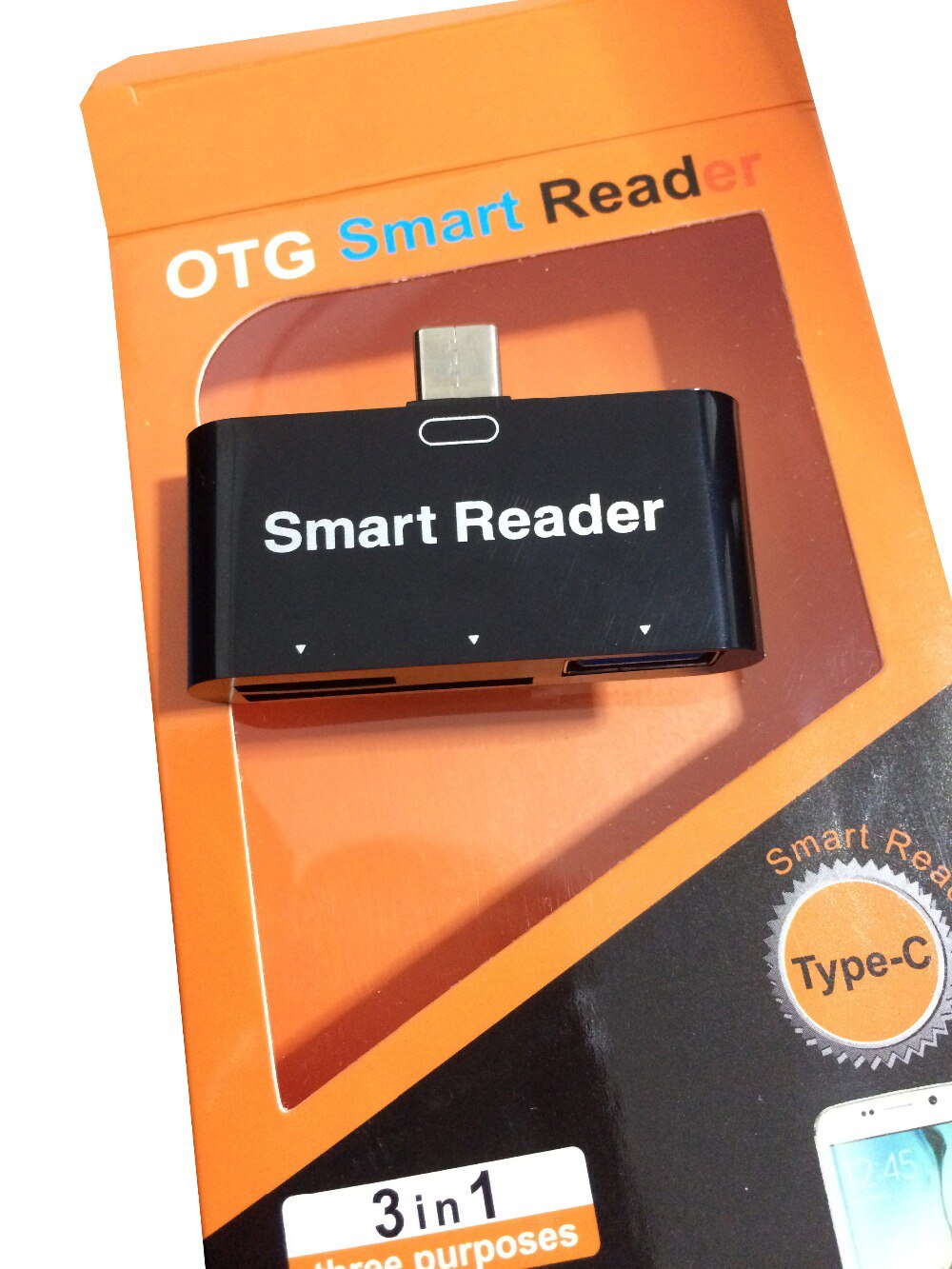 Lecteur de carte OTG intelligent, USB Type C SD TF, pour Samsung Galaxy S20 S10 S9 S8 NOTE 20 10 HUAWEI P40 LG Xiaomi Android