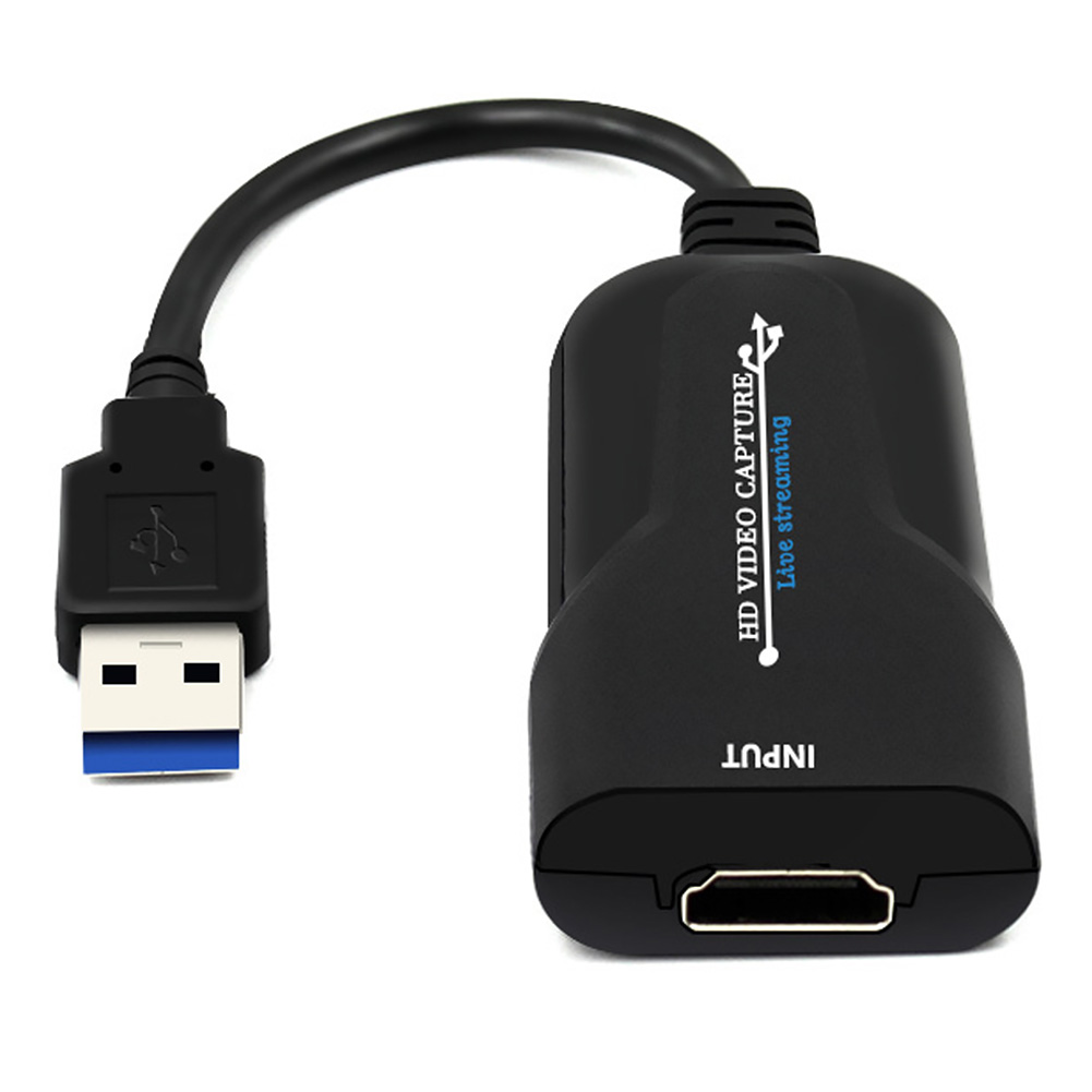 Plastic USB To for Video Card Mini 1080P 60fps HD High Speed Home Office Adapter Portable Plug And Play UVC