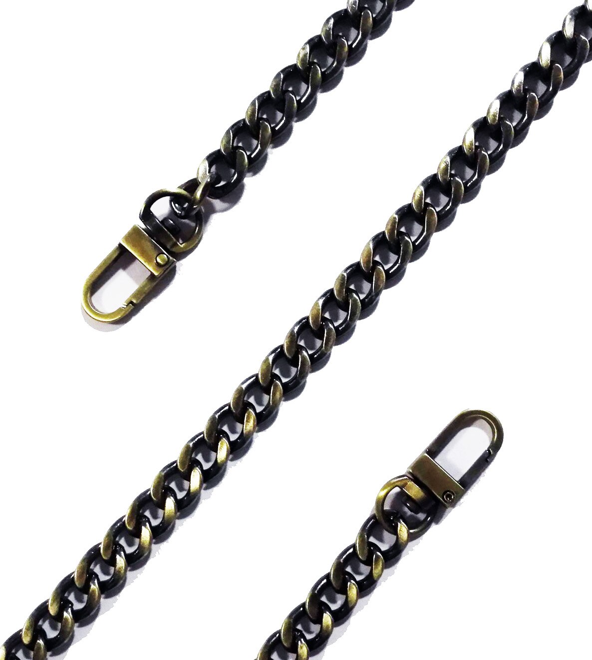 20Cm-160Cm Metalen Ketting Voor Tas Riem Purse Chain Tassen Riemen Voor Crossbody Handtas Handvatten Tas Onderdelen &amp; Accessoires: Bronze / 100cm