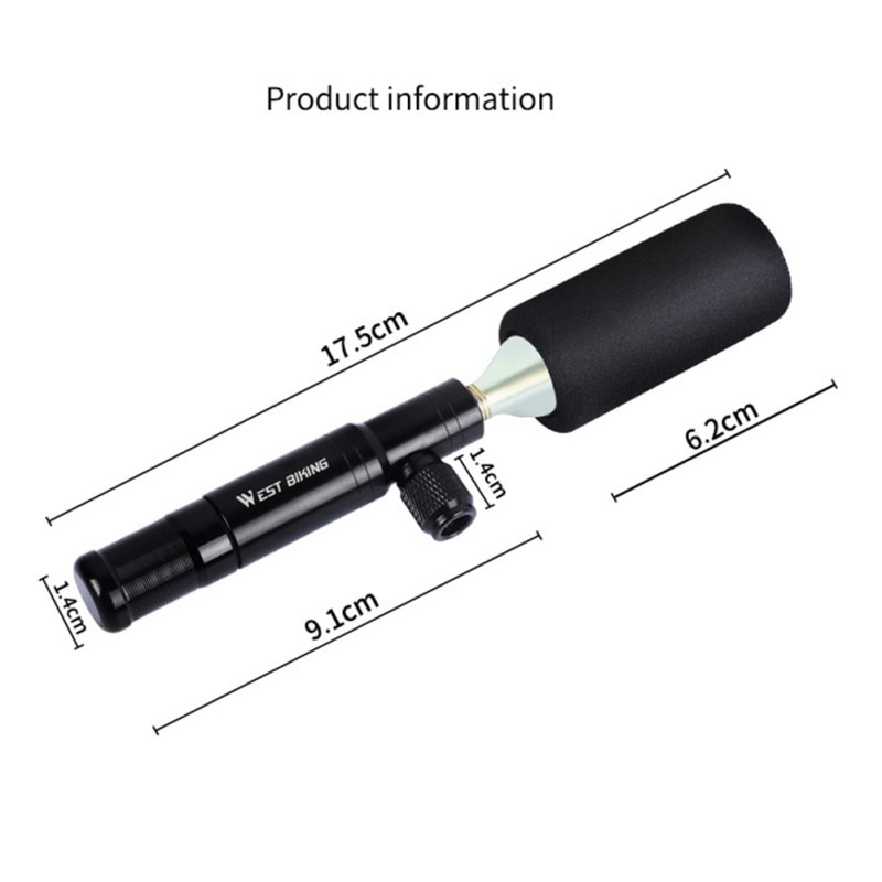 2 in 1 draagbare mini fietspomp  co2 inflator fiets tubeless presta & schrader ventiel mtb fiets luchtpomp bandenreparatiegereedschap