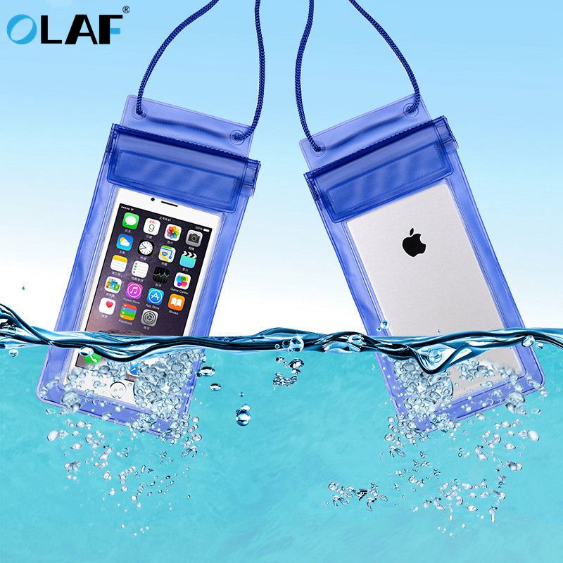 Olaf Universele Waterdichte Tas Voor Iphone X 7 8 6 6S Plus 5 5S Se Mobiele Telefoon Pouch zwemmen Waterdichte Gevallen Voor Samsung Xiaimi