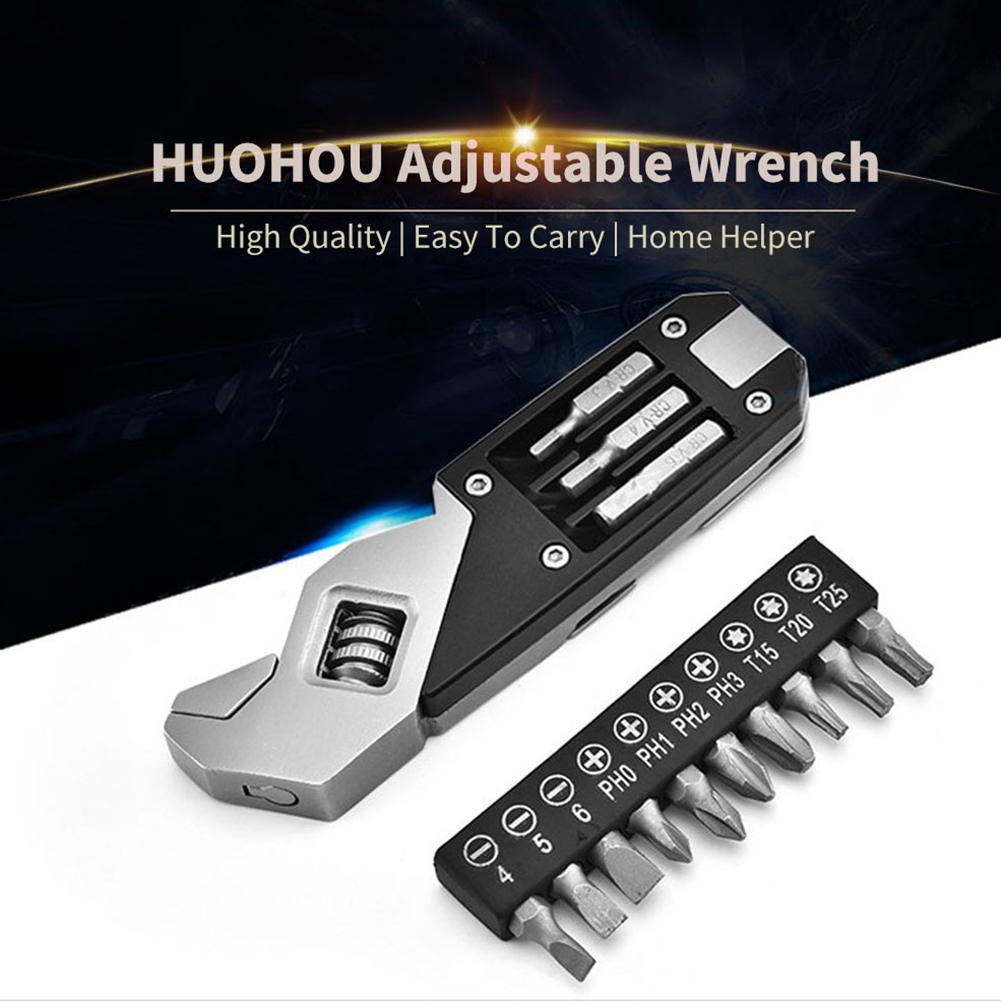 Folding Hex Wrench Stainless Metal Allen Wrench set Hexagonal Screwdriver Key Wrenches Allen Keys Hand Tool Portable Set