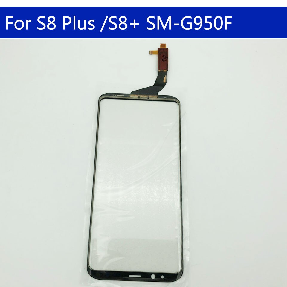 Voor Samsung Galaxy S8 Plus / S8 + SM-G955F G955 Touch Panel Vervanging Voor S8 SM-G950F G950 Black Touch Screen digitizer Glas