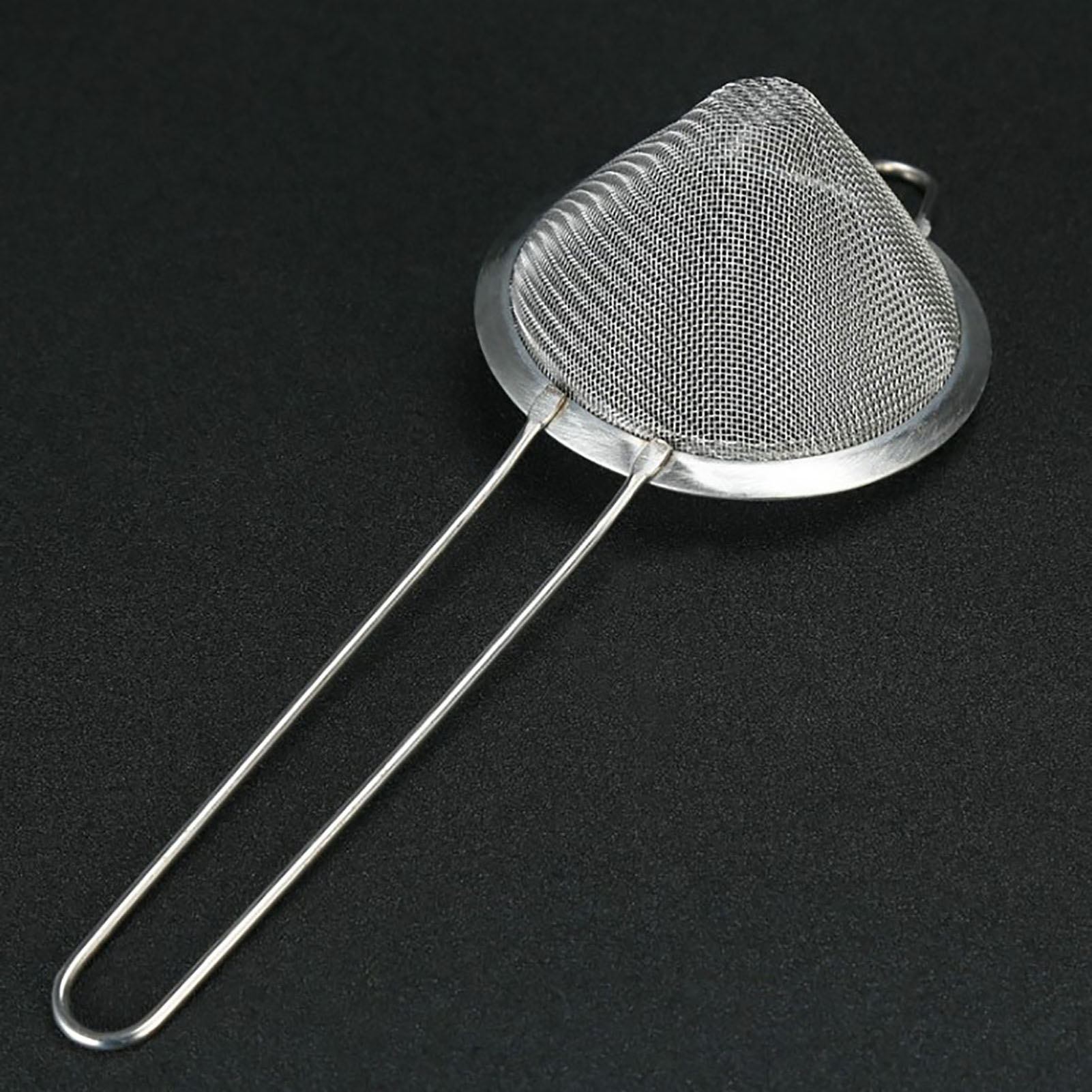 Stainless Steel Cone Shape Soybean Milk Juice Medicine Dregs Mesh Strainer Tool Oil Strainer Colander Kitchen Tools