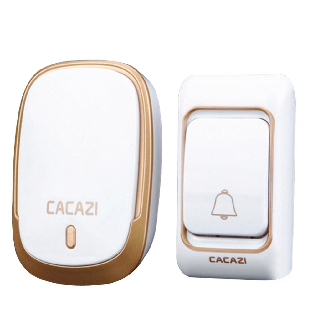 1PC Wireless LED Ring Doorbell Remote Control 36 Rings 1 Transmitter 1 Receiver