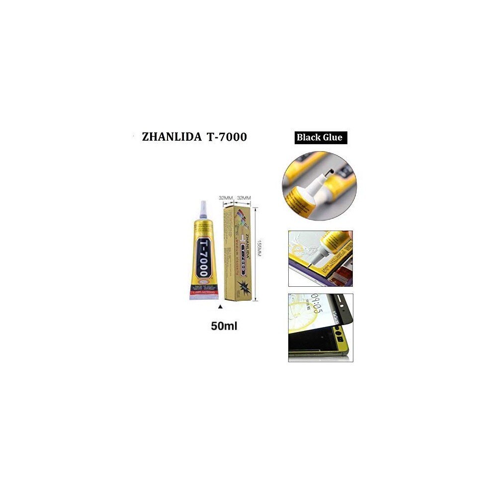 Colle adhésive Zhanlida B7000 T7000 noir transparent 3ml 15ml 50ml 110ml: 50ml