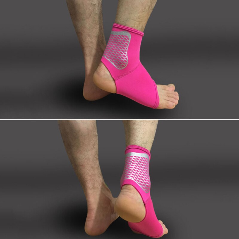 Elastische Vezels Veiligheid Enkel Ondersteuning Sport Voet Beschermhoes Brace Compressie Ondersteuning Mouwen Fasciitis Plantaris Voet Sokken