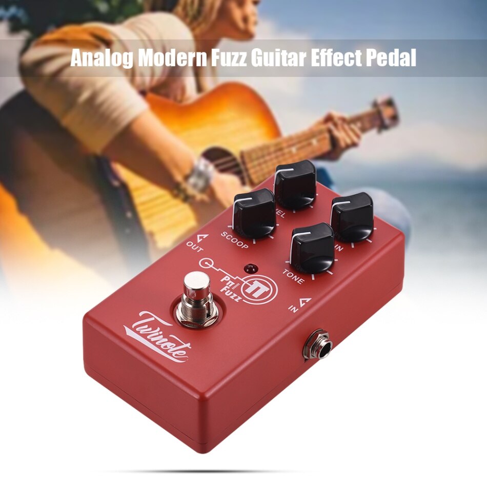 Twinote Serie Gitarre Effekt Pedal 10 Effekte Gitarre Pedal Processsor Volle Metall Hülse True Bypass Gitarre Teile & Zubehör: Flaum