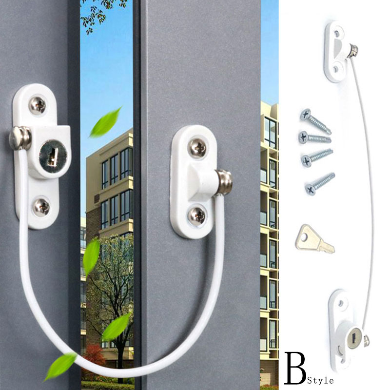 1Pcs Window Stopper Child Window Restrictor Security Lock Kids Prevent Children Falling Window Protection From Children Baby