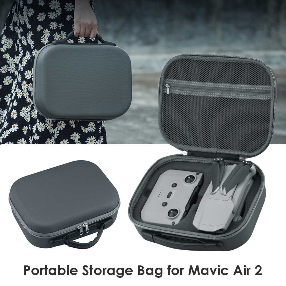 Étui Portable équipement électronique accessoire aéronef sans pilote (UAV) Drone transporter sac à main de protection pour DJI Mavic Air 2 épaule boîtier de rangement