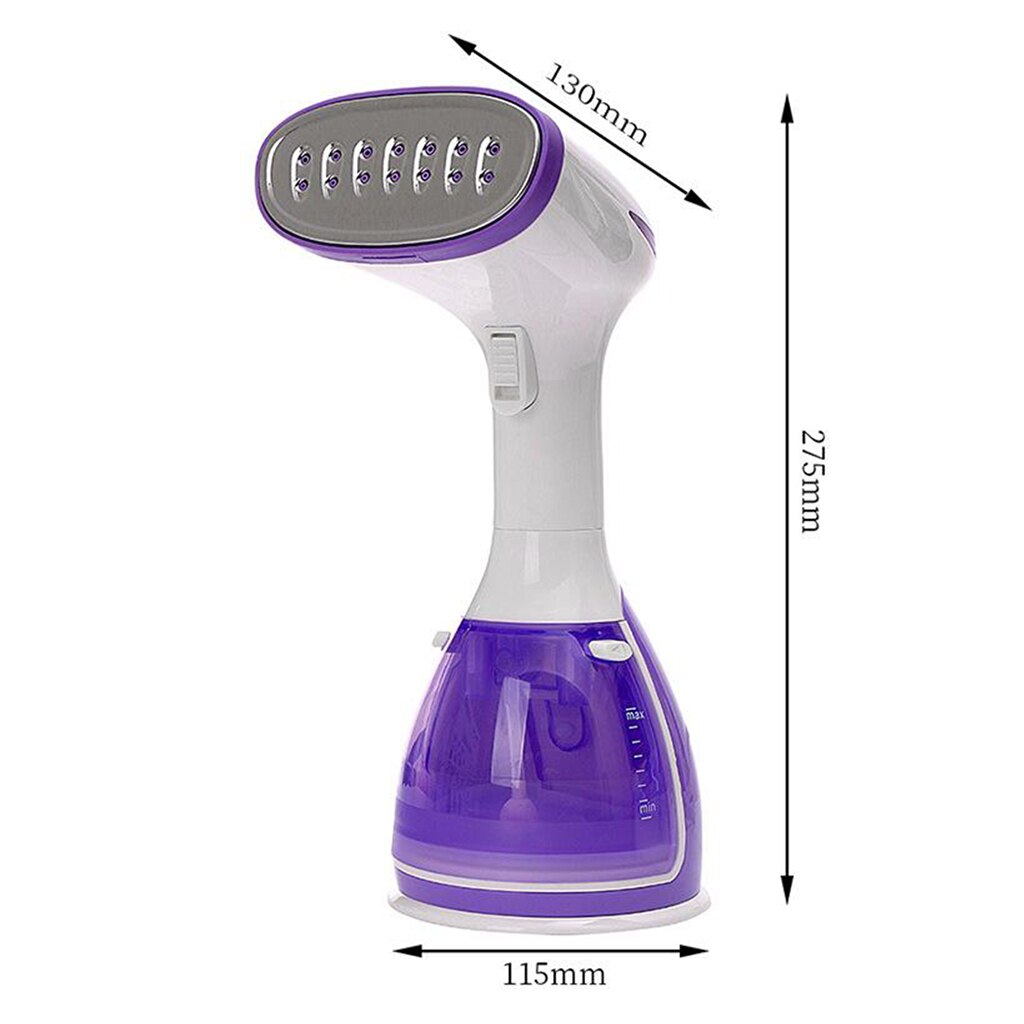 Handheld Garment Steamer Portable Steam Iron Clothes Ironing Steamer Purple