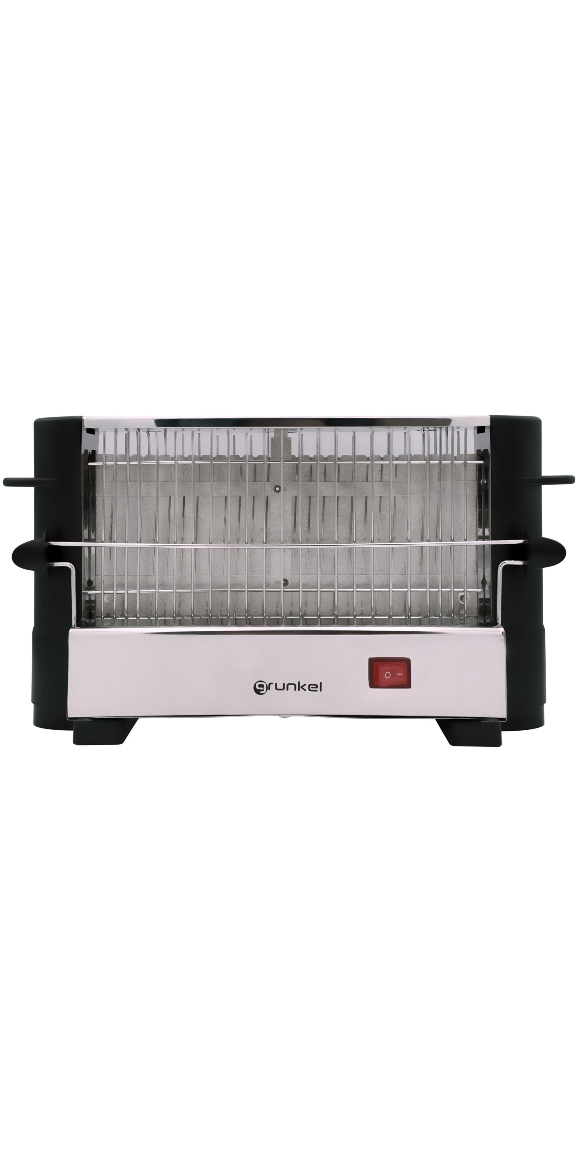 Grunkel - TSV-F2 - Tostador vertical con capacidad para 4 tostadas - 750W - Acero inoxidable
