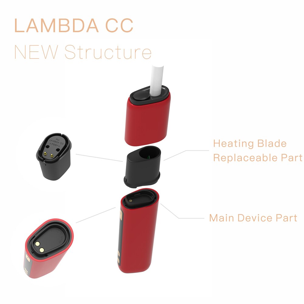 Latest LAMBDA CC Accessory: Replaceable Heating Blade, ONLY for (Newest Version) LAMBDA CC, Can&#39;t Compatible with Old LAMBDA CC