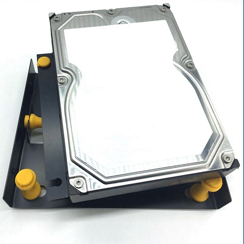 3.5-Inch Hard Disk Shock Absorber Bracket for PC Chassis 3.5 HDD to 5.25 DVD ROM Bracket Hard Disk Bracket