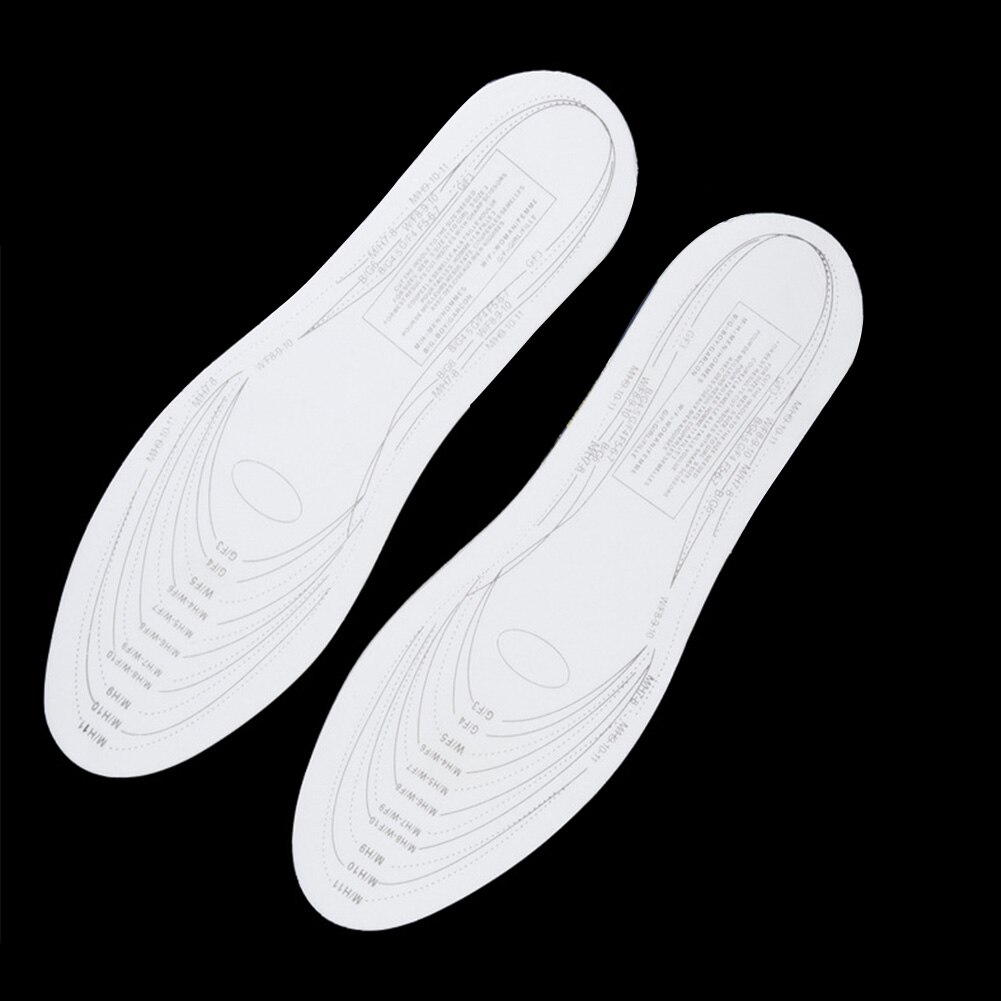 1 pari memory foam kengät pehmuste ortopedinen hengittävä hikeä imevä mukava urheilullinen pohjallinen shokki tee itse pohjalliset
