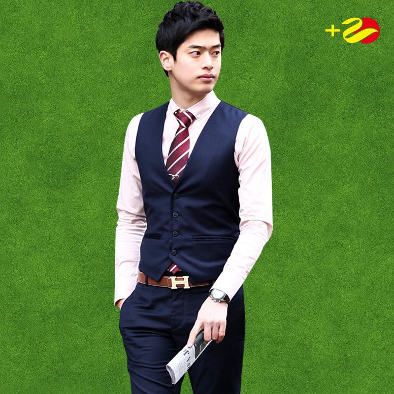 Mens suit vest Slim fit waistcoat black navy vest chalecos chaleco hombre traje mens dress waistcoats button vest formal
