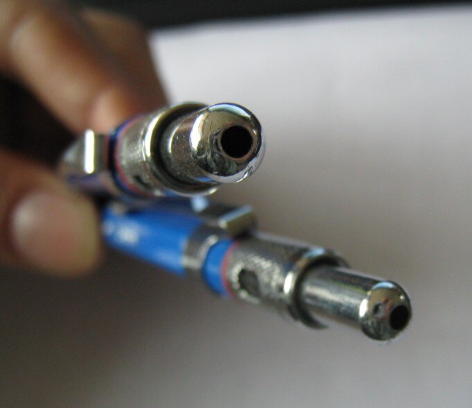 German style 2mm mechanical pencil blue pencil automatic pencil lead holder mines fast