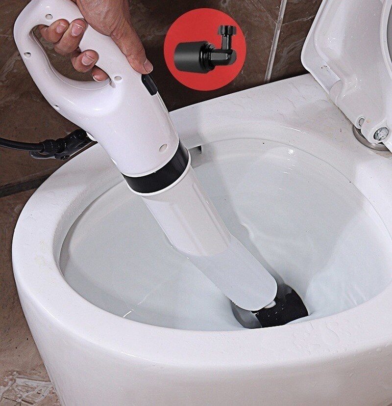 Hoge Druk Ontstopper Lucht - Flexibel - PP Cup - Toilet & Keuken Verstopping Verwijderaar
